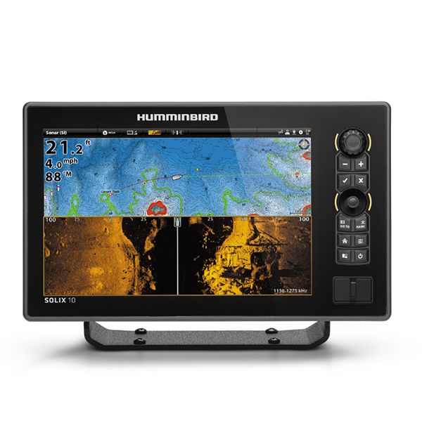 Humminbird - Эхолот - картплоттер Solix 10 Chirp Mega SI GPS