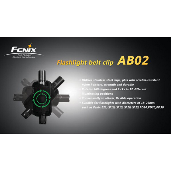 Fenix - Клипса-держатель для фонарей AB02