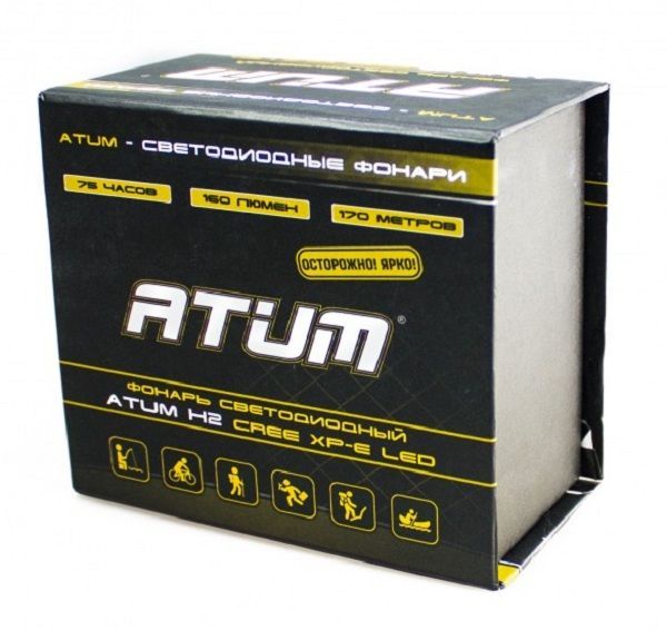 Atum - Фонарь налобный H2 CREE XP-E Led