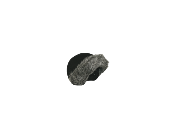 Аксессуар на шлем с мехом Coolcasc E002 Grey Fur