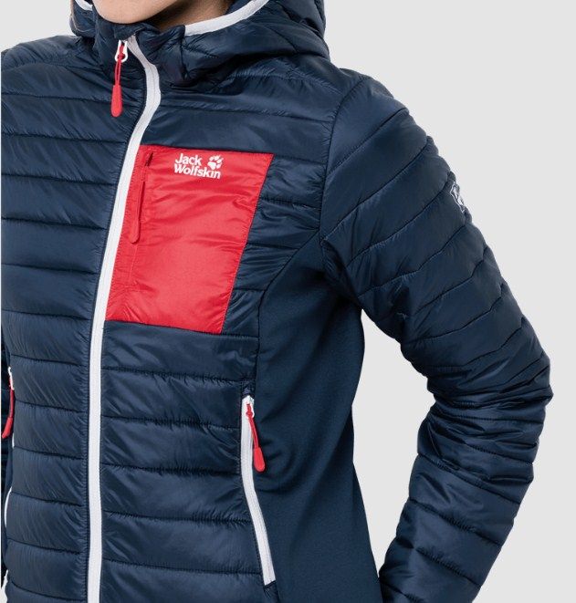 Стеганая куртка для женщин Jack Wolfskin Routeburn Jacket W