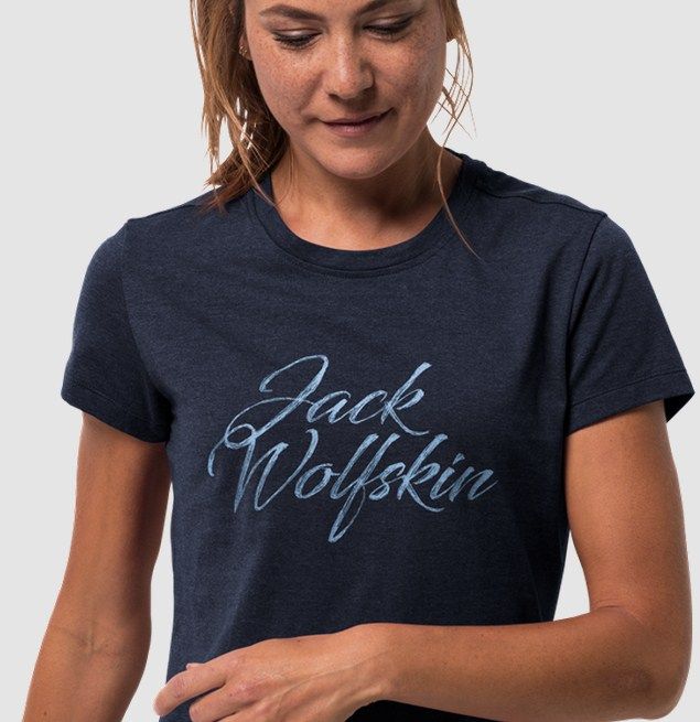 Jack Wolfskin - Практичная футболка Brand T W
