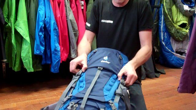 Deuter - Рюкзак туристический Aircontact Lite 65+10