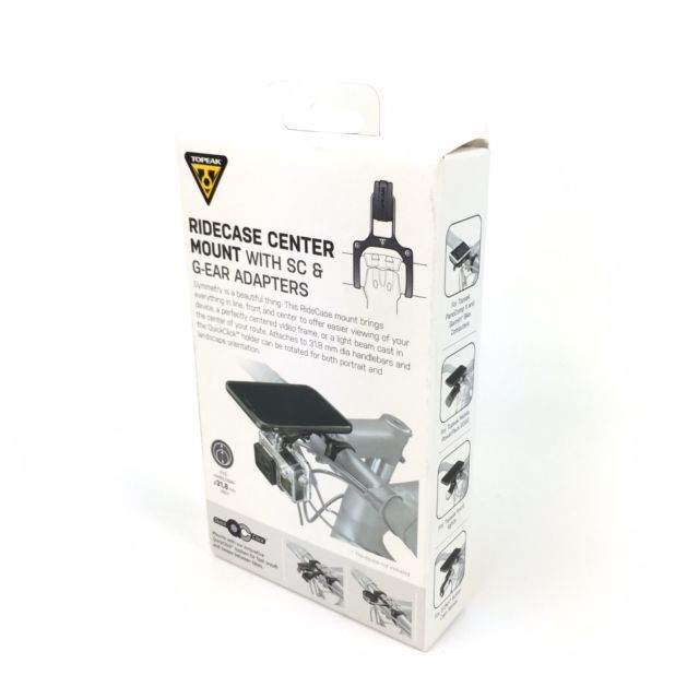 Topeak - Комплект для установки компьютера и экшн-камеры Ridecase center mount w/sc, g-eat adapter