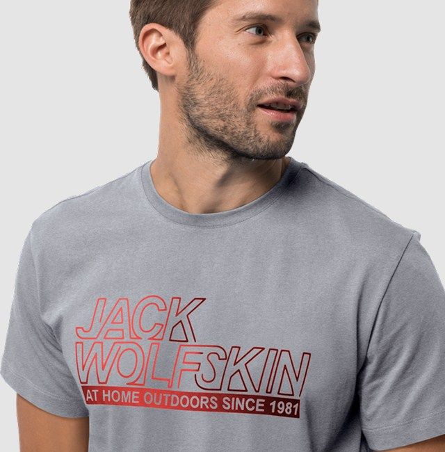 Jack Wolfskin - Легкая мужская футболка Ocean T M