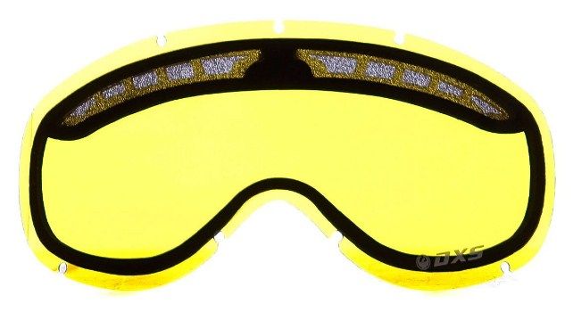 Dragon Alliance - Горнолыжная маска DXs (оправа Frost, линзы Smoke + Yellow)