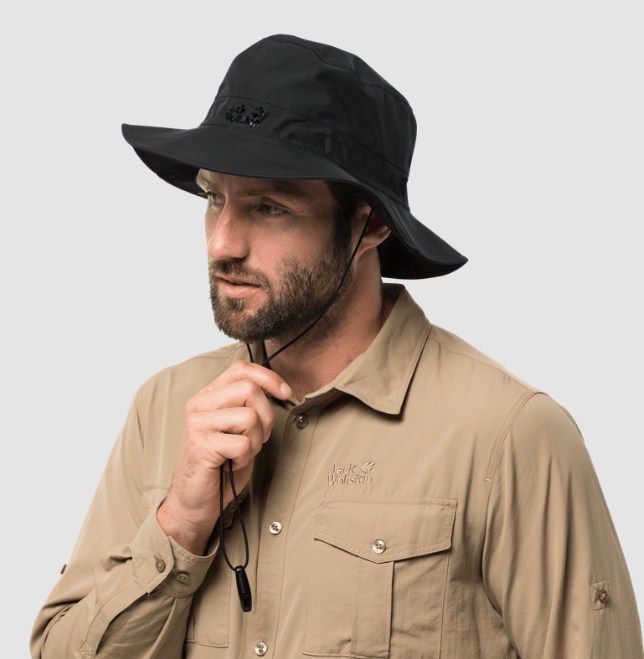 Шляпа с сигнальным свистком Jack Wolfskin Texapore Ecosphere Rain Hat