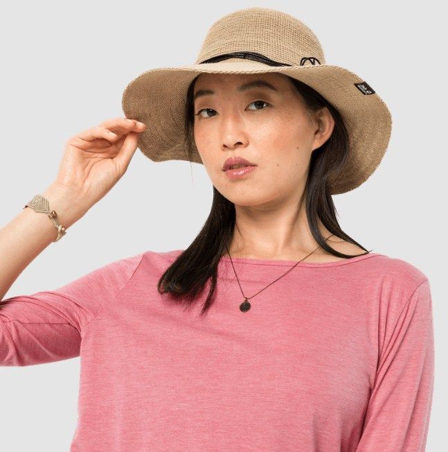 Легкая летняя шляпка Jack Wolfskin Travel Hat Women