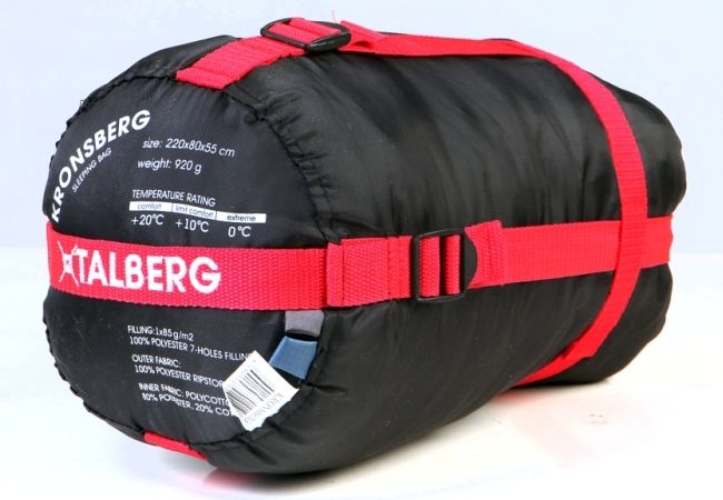 Talberg - Летний спальный мешок Kronsberg (комфорт +20)