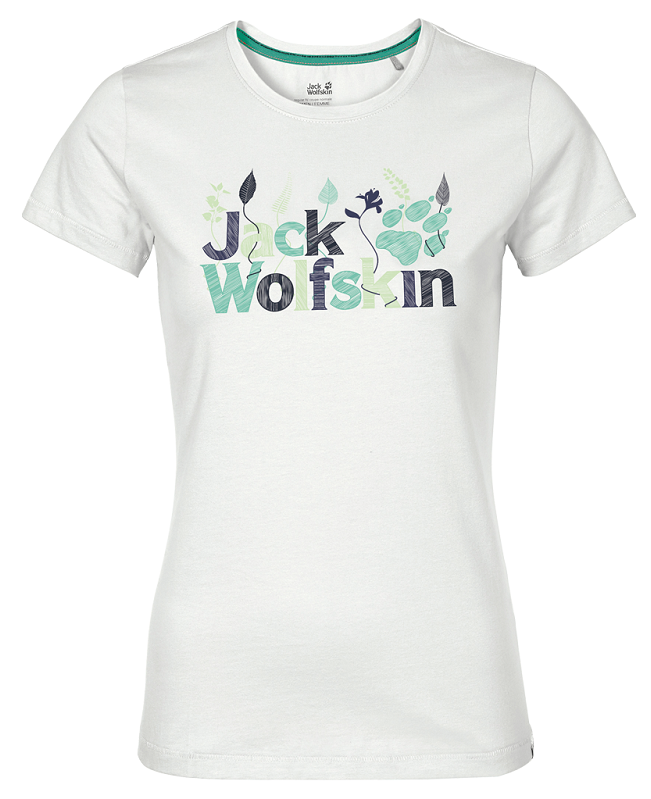 Jack Wolfskin — Футболка женская Brand T Women