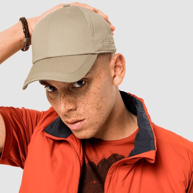 Дышащая бейсболка Jack Wolfskin Safari Base Cap