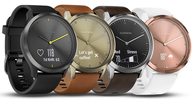 Garmin - Модные часы с трекером активности VivoMove HR Premium