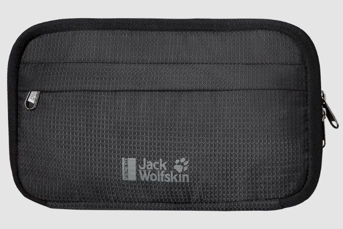 Прочный поясной кошелек Jack Wolfskin Boarding Pouch RFID 0.5
