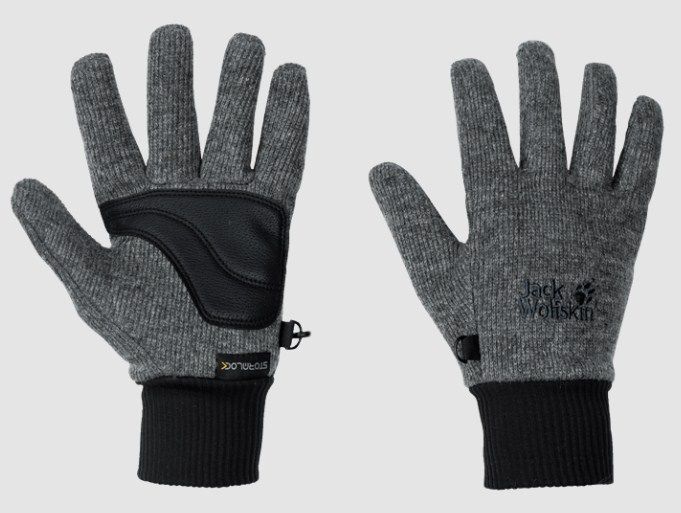 Ветронепроницаемые перчатки Jack Wolfskin Stormlock Knit Glove