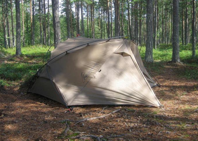 Normal - Ультралегкая палатка для туризма Траппер 2