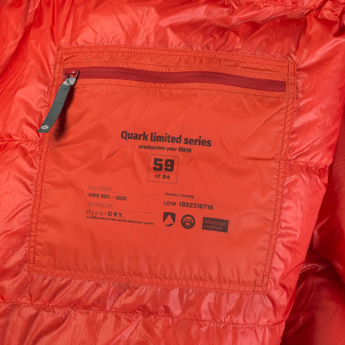Sivera - Облегченный спальный мешок Ирий -4 Quark правый (комфорт +2 С)