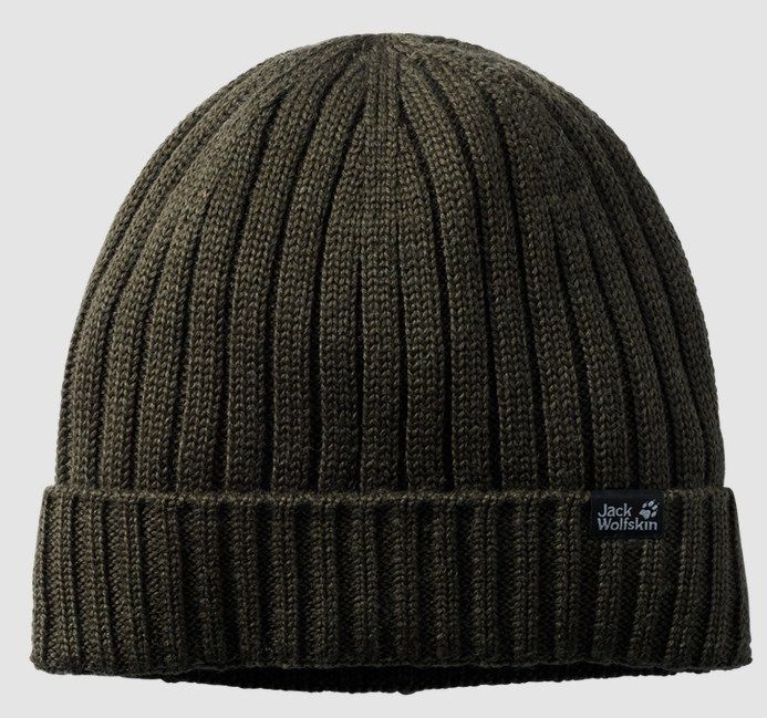 Вязаная шапка для мужчин Jack Wolfskin Stormlock Rip Knit Cap