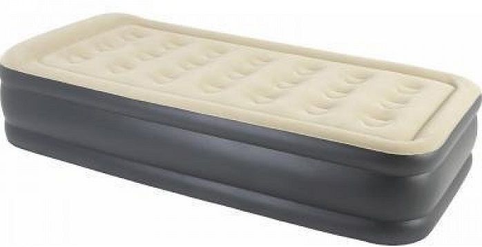 Кровать со встроенным электро насосом Relax High Raised Luxe Air Bed Twin 196x97x47