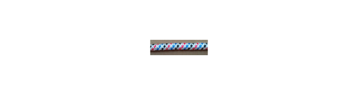 Эбис - Веревка плетеная ПП цветная/катушка 6 мм