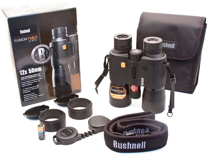 Bushnell - Уникальный бинокль-дальномер Fusion 1 Mile ARC 12х50