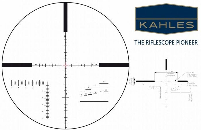 Оптический прицел Kahles K312i 3-12x50 CC MSR/Ki