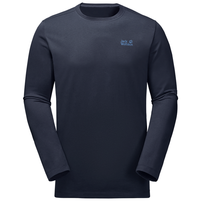 Лонгслив хлопковый Jack Wolfskin Essential Longsleeve Men