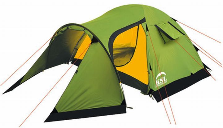 KSL - Палатка с юбкой Cherokee 3