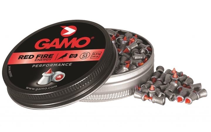 Gamo - Надежные пневмопули упаковка 125 шт. Red Fire 4.5 мм