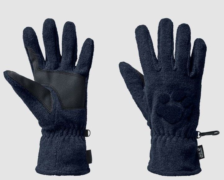 Перчатки стильные флисовые Jack Wolfskin Paw Gloves