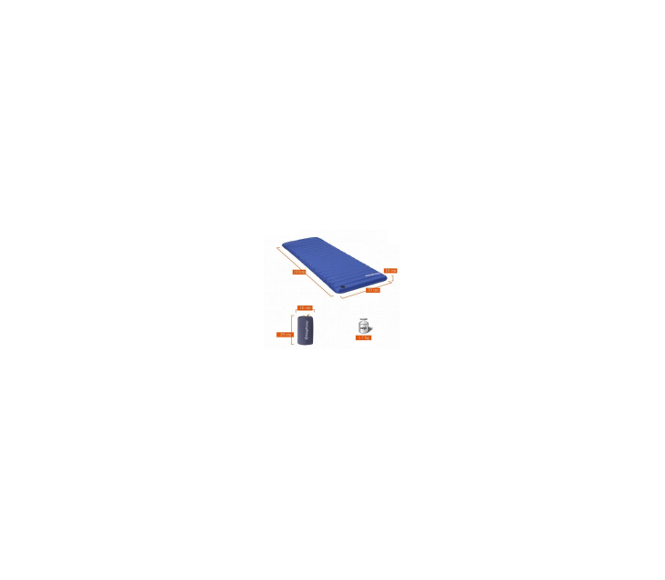 Надувной коврик King Camp Pump Airbed Single 3588 220х75х10