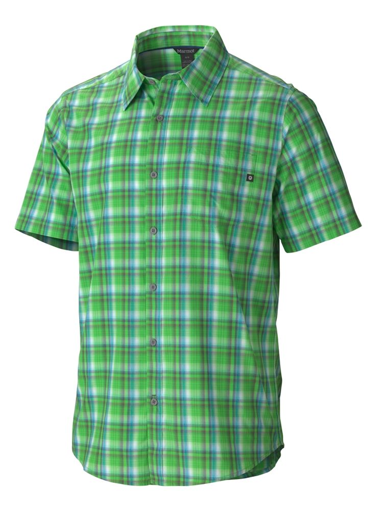 Marmot - Рубашка современная для мужчин Alder Plaid SS