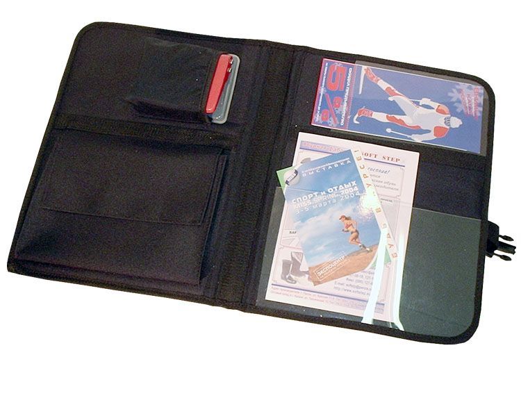 Папка инкассатора (формат А4) с карманом для печати Терра