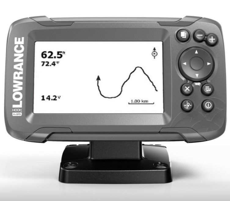 Lowrance - Качественный эхолот HOOK2-4x Bullet GPS