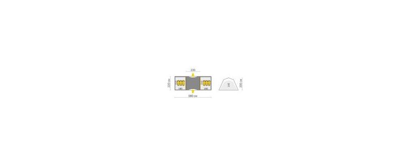 Практичная палатка Talberg Base 6