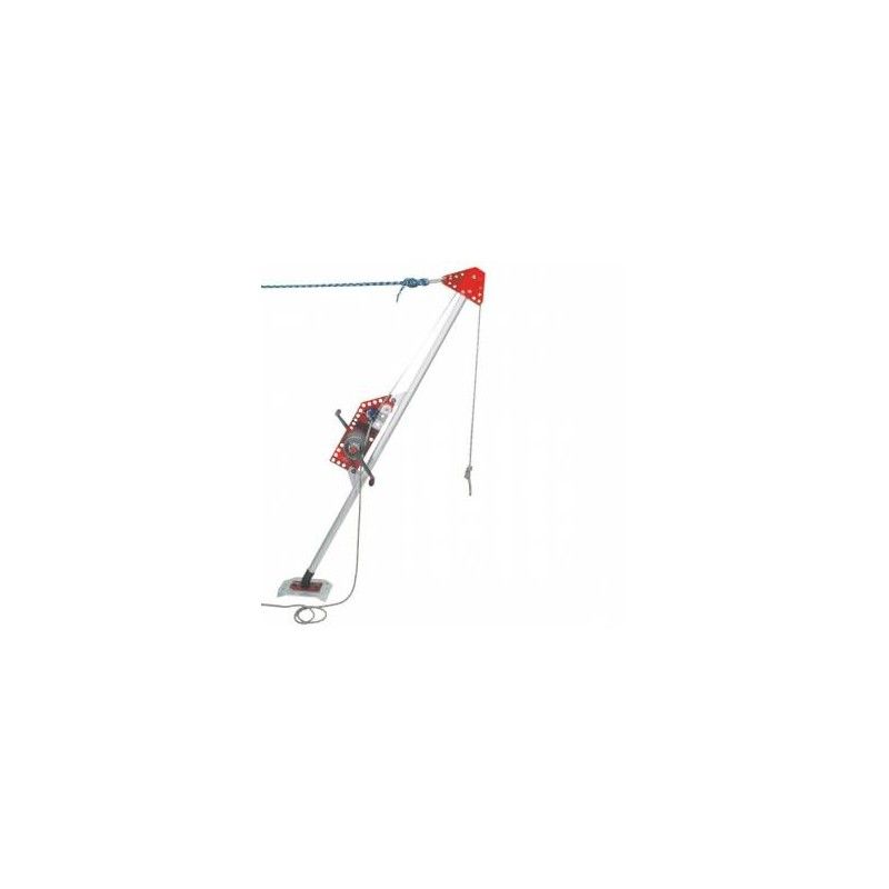 Kong - Лебедка проходная двухскоростная для веревки ORTLES winch с роликом и зажимом