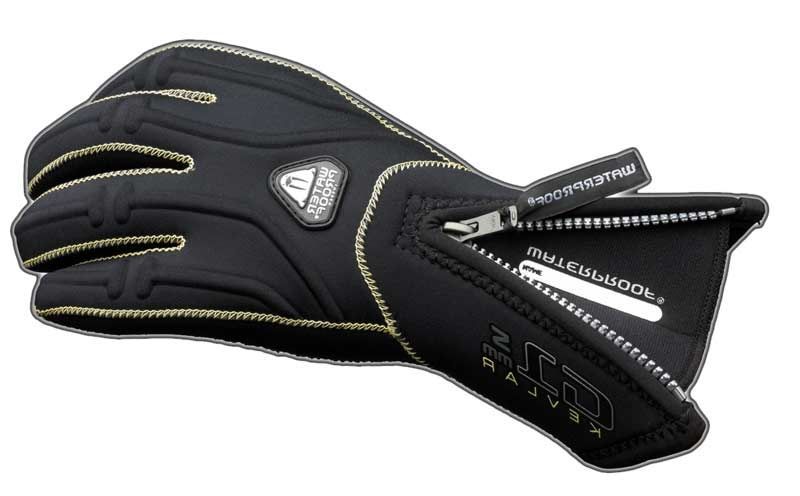 Перчатки неопреновые Waterproof G1 Aramid 5-палые 3 мм