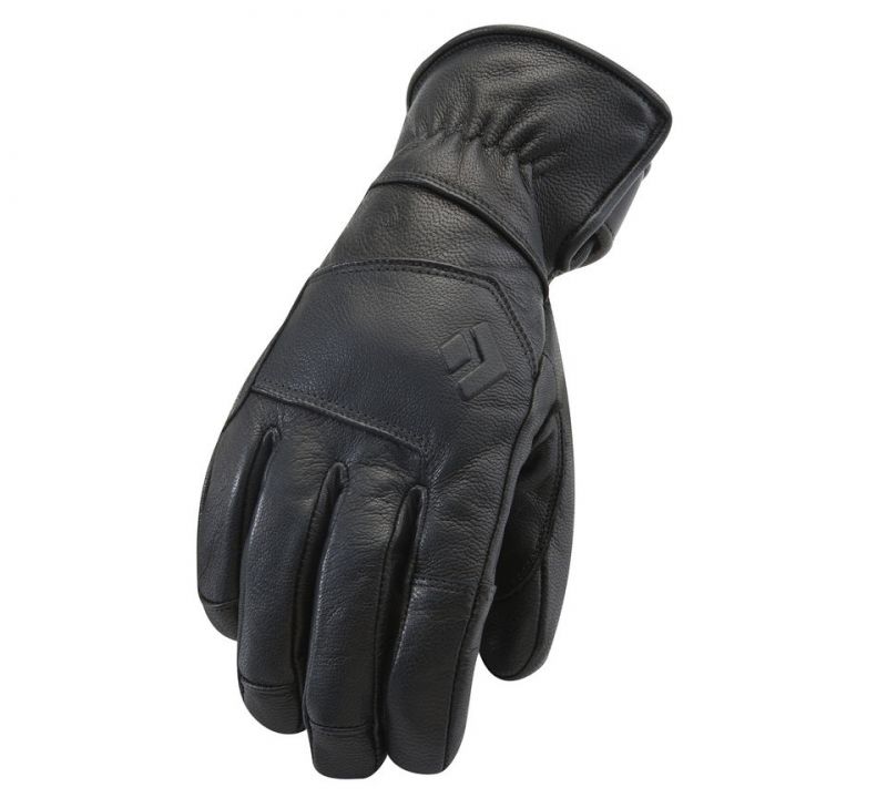 Black Diamond - Кожаные перчатки на флисе Kingpin Glove