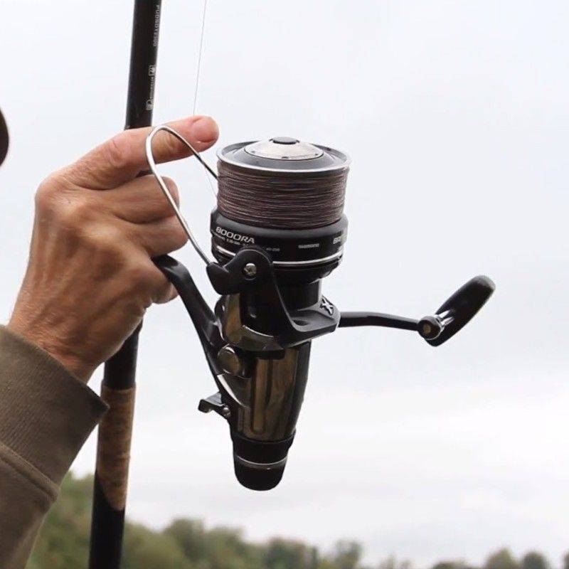 Фирменная катушка Shimano Baitrunner X-Aero 6000 RA