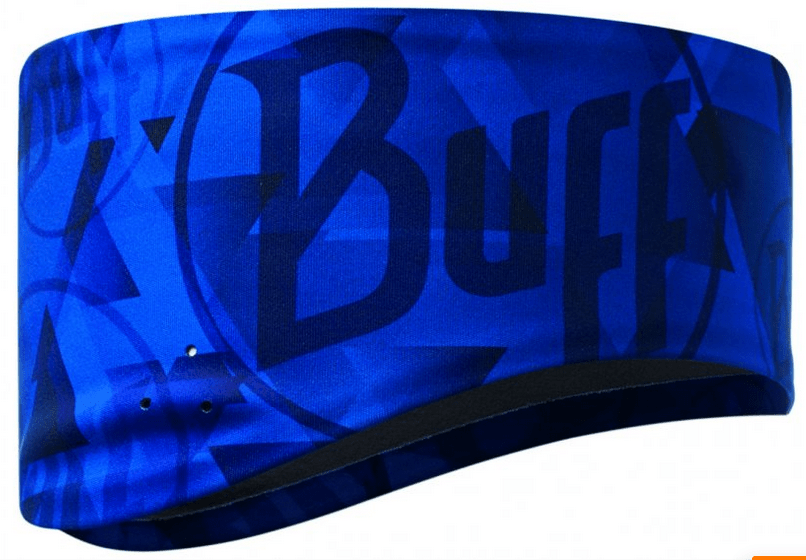 Buff - Непродуваемая повязка Windproof Headband Tip Logo Blue