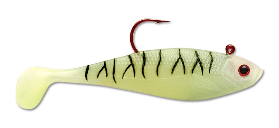 Жесткая приманка в мягкой оболочке упаковка 3 штуки Storm Wildeye Swim Shad 04 25 гр