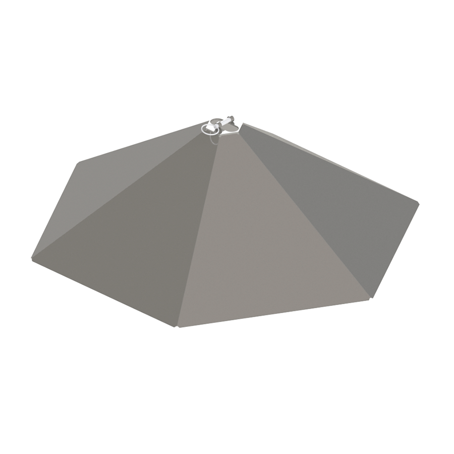Зонт защитный стальной Венто