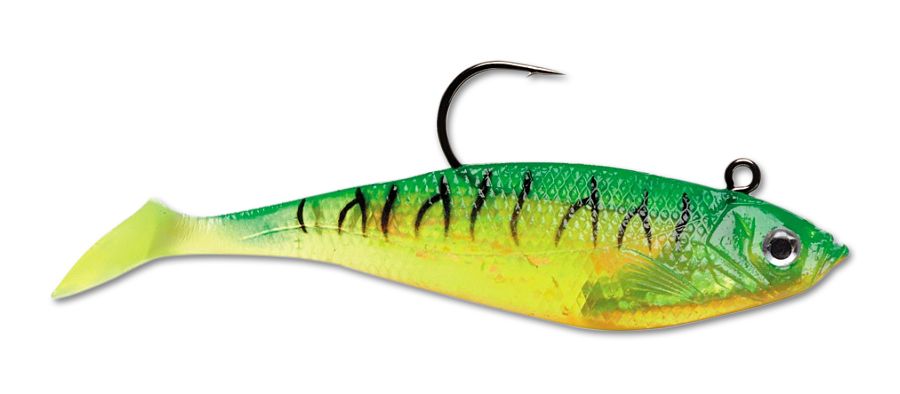 Жесткая приманка в мягкой оболочке упаковка 3 штуки Storm Wildeye Swim Shad 04 25 гр