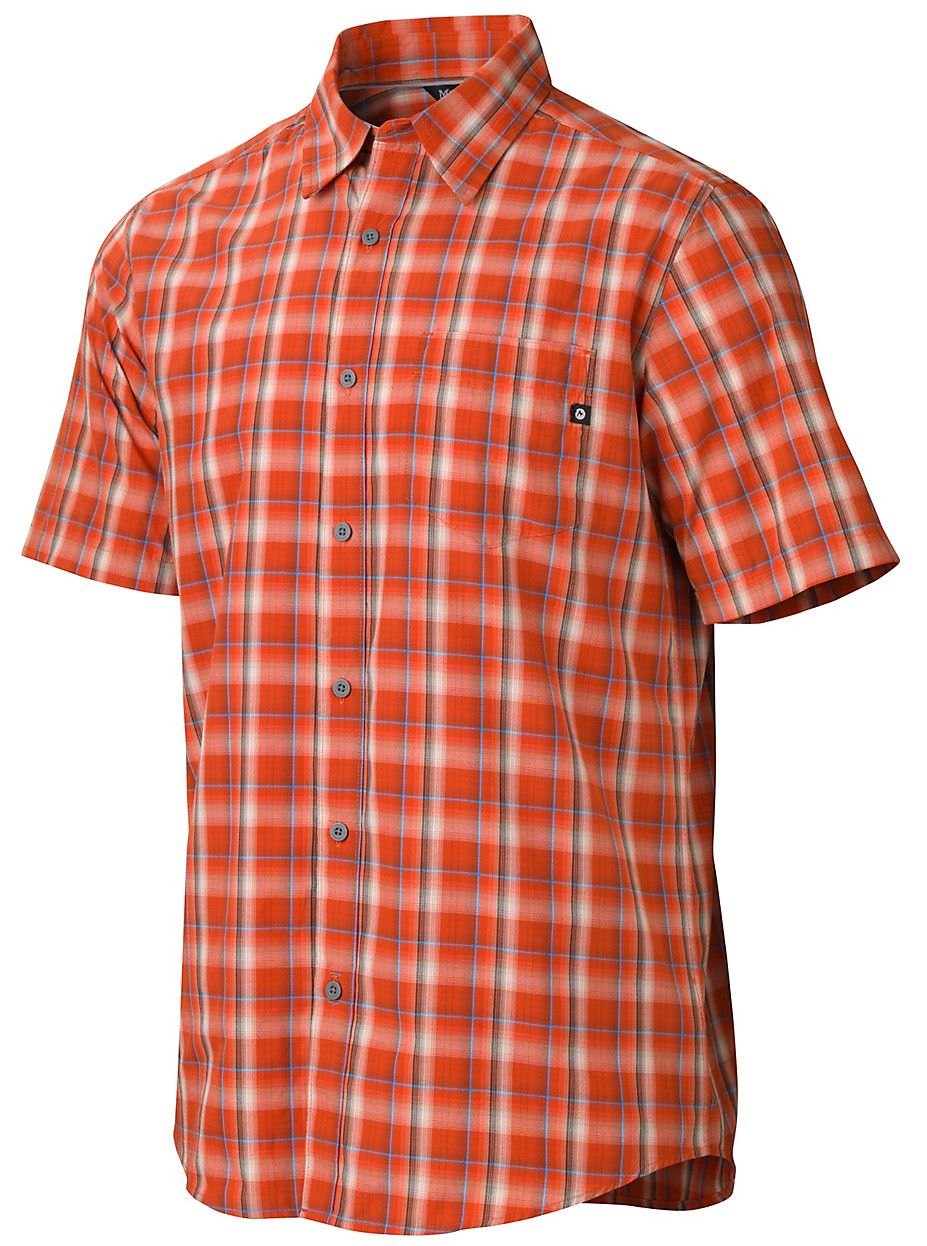 Marmot - Рубашка современная для мужчин Alder Plaid SS