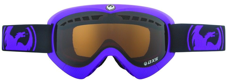 Dragon Alliance - Горнолыжная маска DXs (оправа Pop Purple, линза Jet Amber)