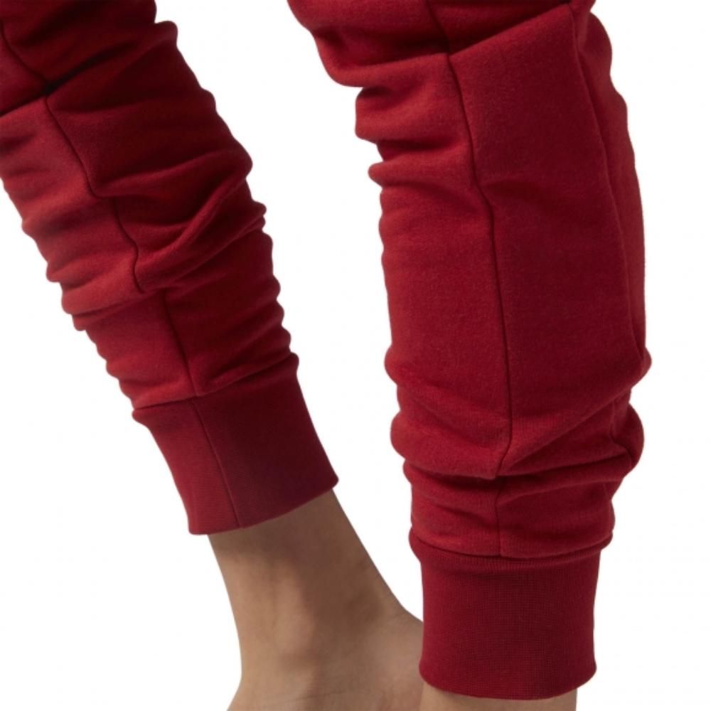 Зауженные женские брюки Reebok F Franchise Fleece Pant Rich Magma S18-R