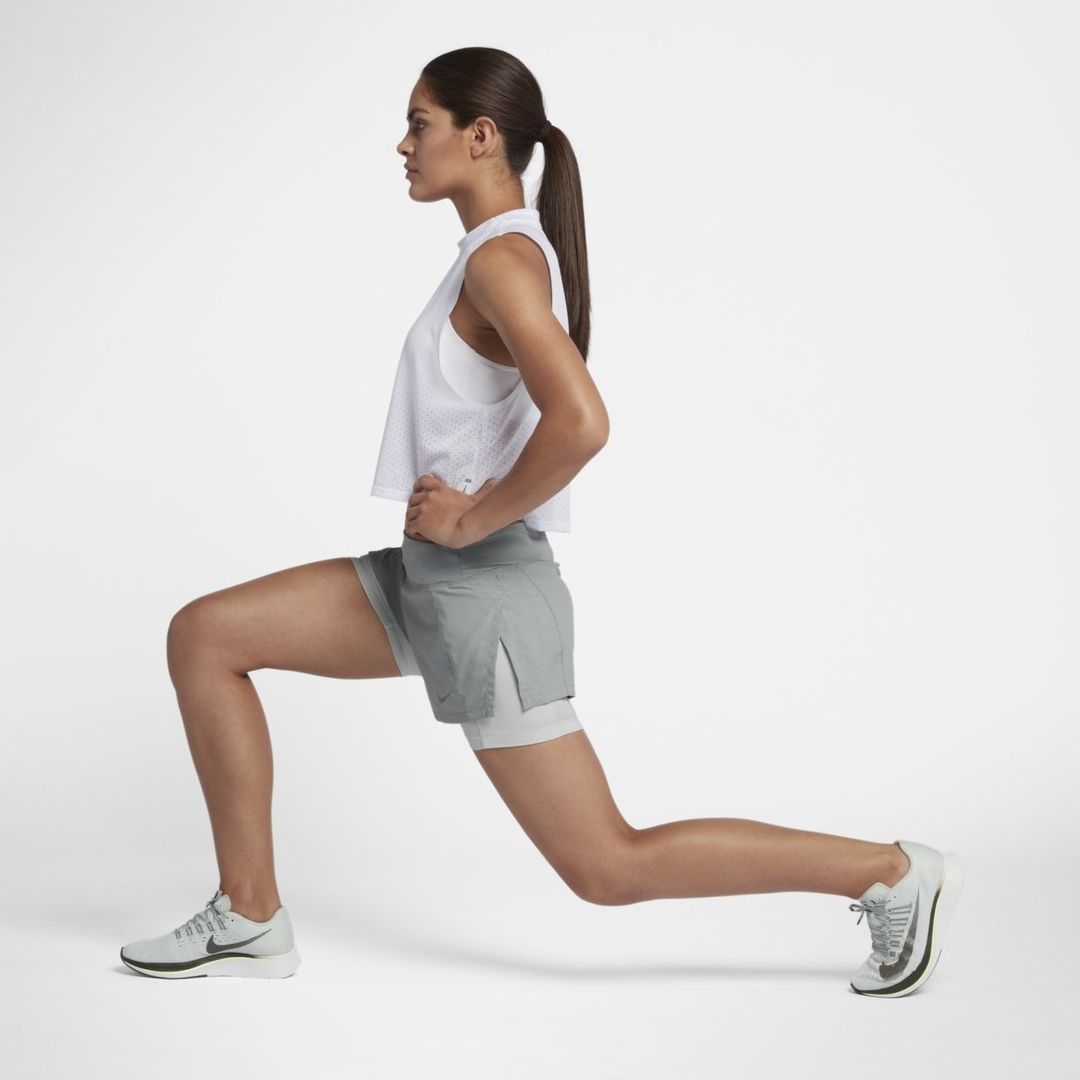 Женские шорты для бега и фитнеса Nike W NK ECLIPSE 2IN1 SHORT