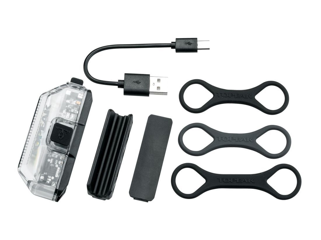 Передний велосипедный фонарь Topeak WhiteLite Aero USB 1W