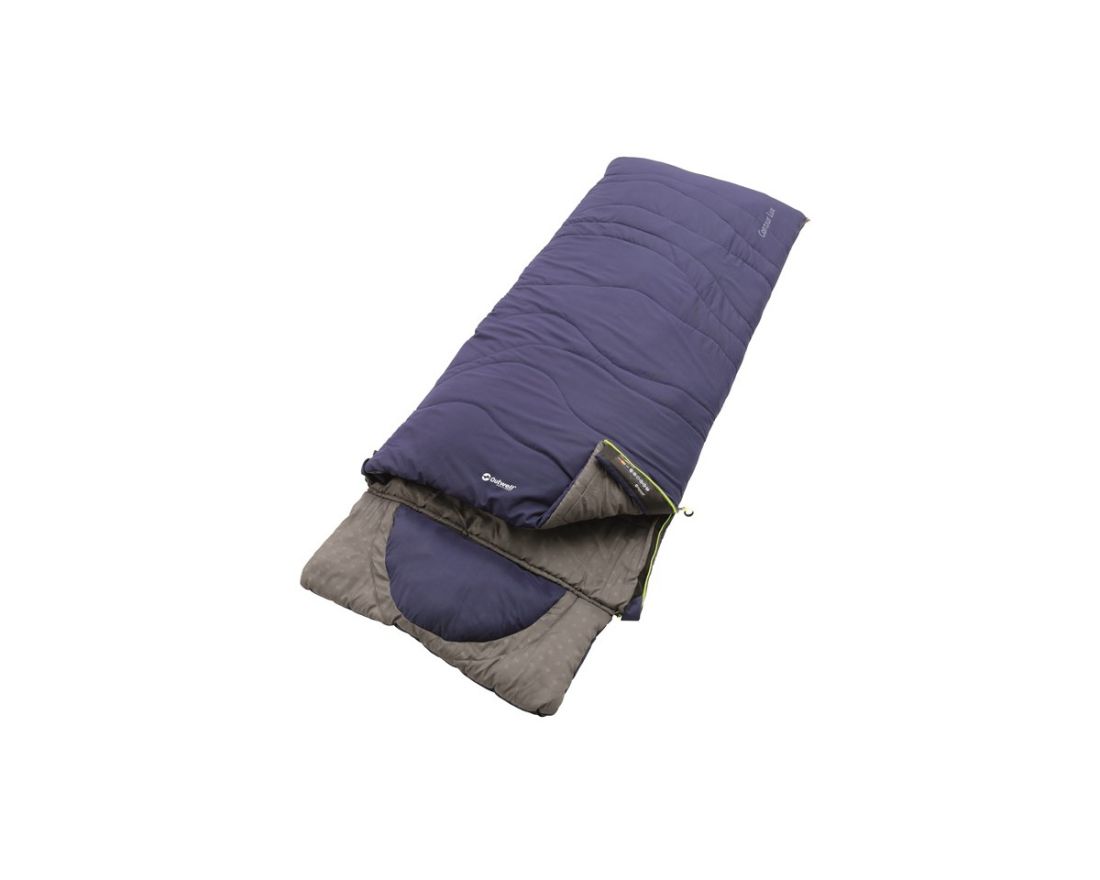 Outwell - Спальный мешок-одеяло с подголовником Contour Lux (комфорт +7 С)