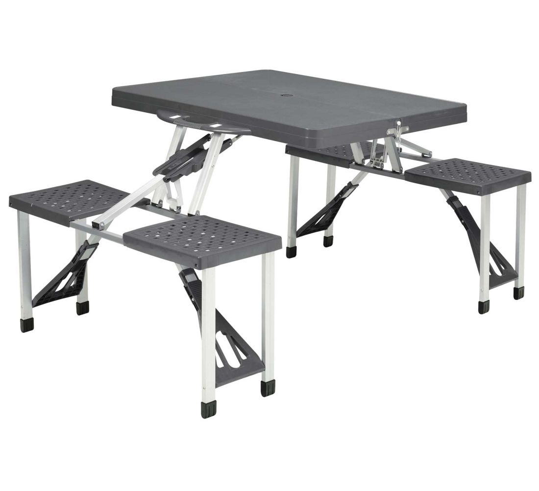 Easy Camp - Стол прочный со скамейками Toulouse Picnic Table