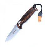 Ganzo - Нож со свистком походный G7412-WD1-WS